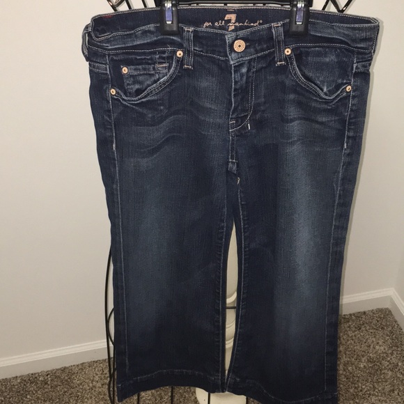 7 For All Mankind Pants - Seven for all Mankind capris